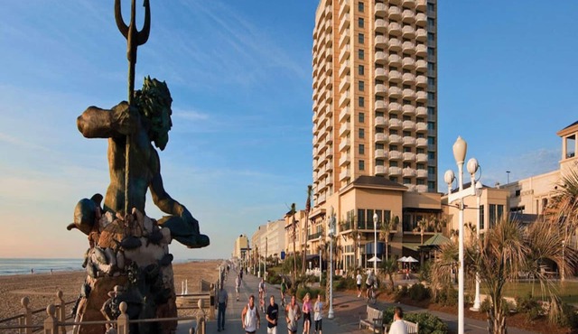 Luxurious two bedroom at the sophisticated Oceanaire Resort Hotel on VA Beach.