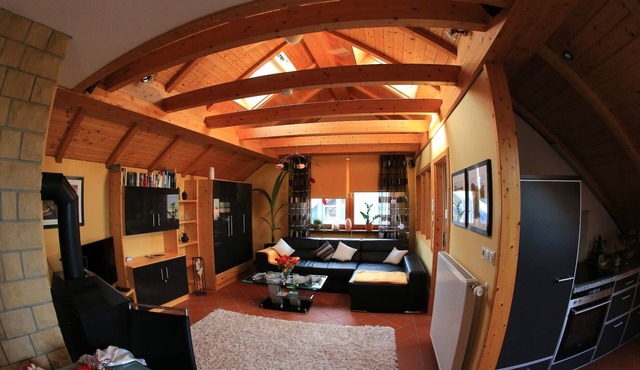 Luxury 4* app. quiet loc. on the Rhine heights near Rheinfels Castle