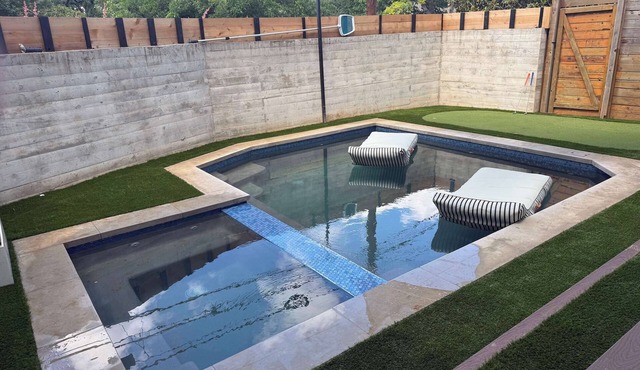Luxury 4BR Haven | Pool Hot Tub Near Downtown