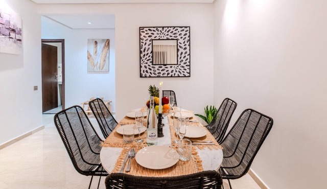 Luxury Apartment 3 Bedroom in CityCenter Marrakech