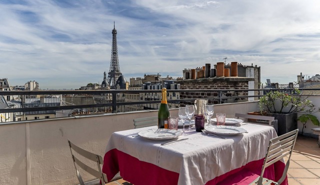 Luxury apartment/Rooftop - Trocadero/Tour Eiffel