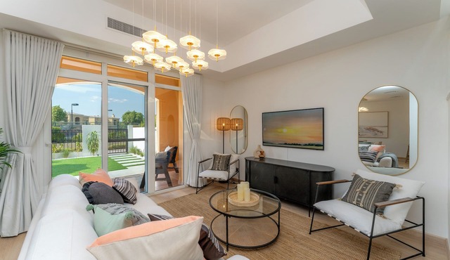 Luxury Arabian Ranches Villa on Pool and Park.