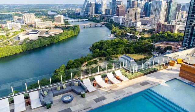 Luxury Austin TX Rooftop Oasis w/Heated Pool