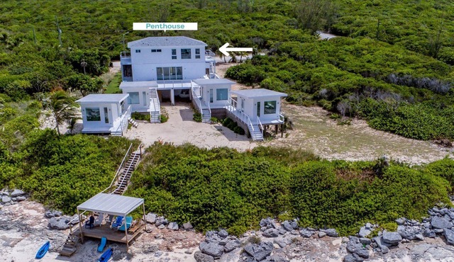 Luxury Beachfront Penthouse on Pink Sand Beach - Governor's Harbor