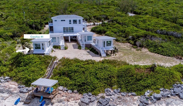 Luxury Beachfront Bedroom on Pink Sand Beach, Governor's Harbor: Casita #1