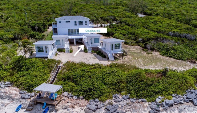 Luxury Beachfront Bedroom on Pink Sand Beach, Governor's Harbor: Casita #3
