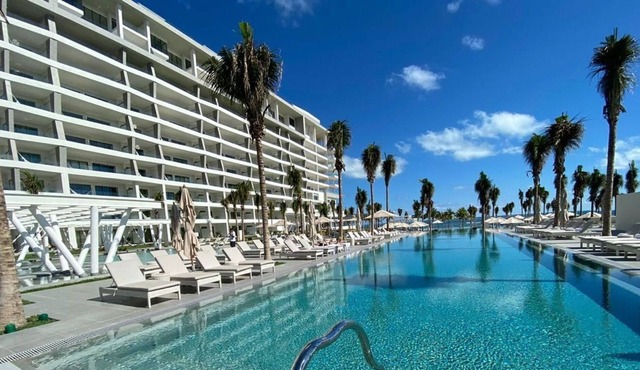 Luxury beach front villas