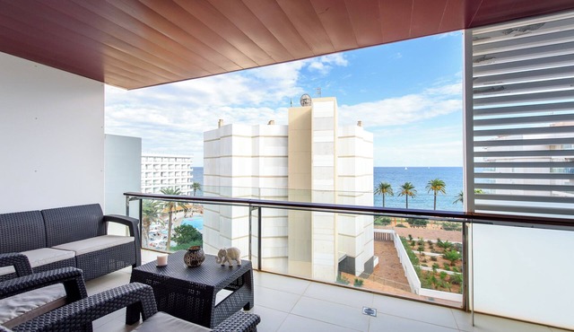 Luxury beachfront apartment