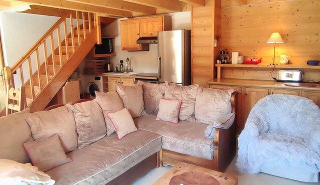 Luxury chalet in Isola 2000, near slopes, 6 beds, Wi-Fi included