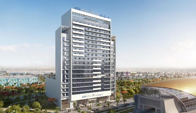 Luxury Escapes - Cozy Studio In front of Metro Stn - Access to Gym & Pool - Aura Azizi