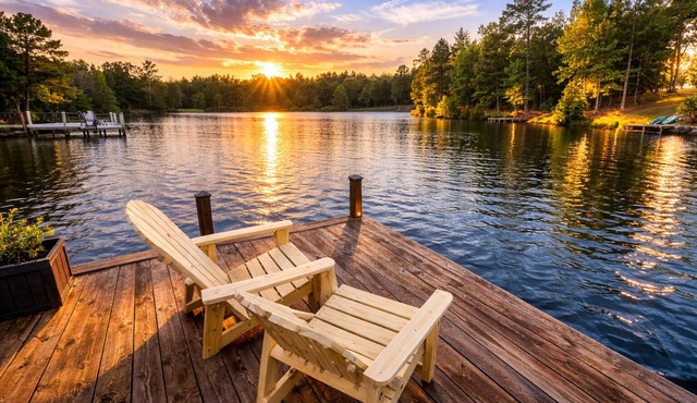 Luxury Lakefront Home with Pool, Game Lounge & Private Pier