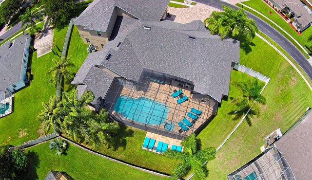 Luxury Mansion Pool Hot Tub Theater Outdoor Kitchen BBQ GM RM 2 Miles Disney