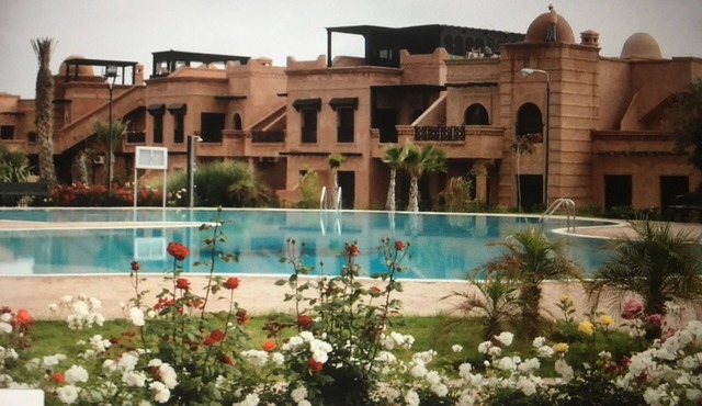 LUXURY Marrakech apartment with private garden pool access to Atlas Golf Resor
