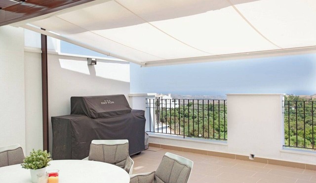 Luxury penthouse in natural surroundings