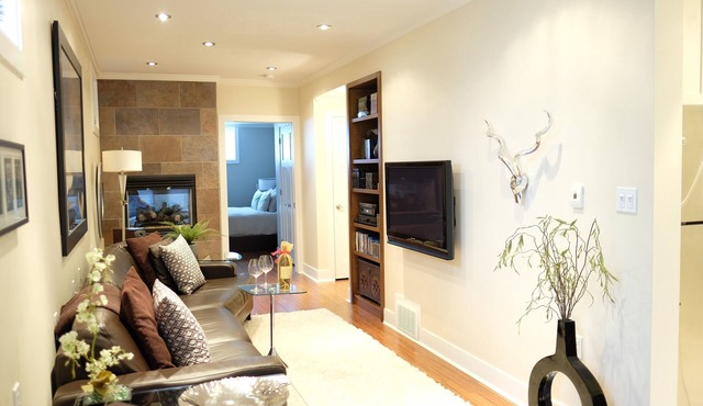Luxury Romantic Designer Suite on Trendy Main Street