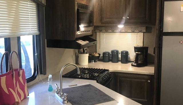 Luxury RV accommodations