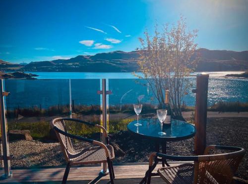 Luxury Seafront Pod & Private Sauna Near Oban