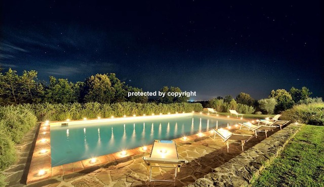 Luxury Stone Villa Salt Water Pool