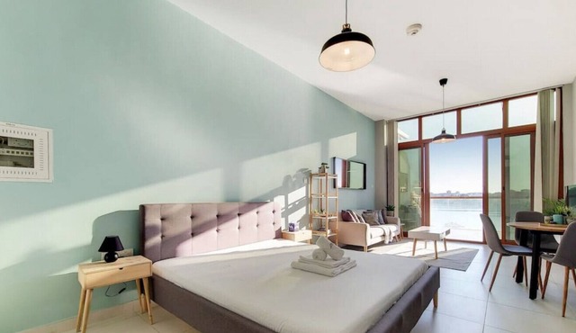 LUXURY STUDIO| PALM VIEWS WEST| AMAZING SEA VIEW