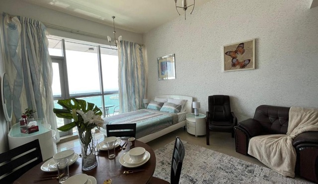 luxury studio with amazing seaview