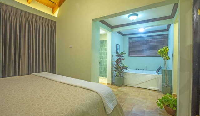 Luxury Suite beautiful gardens pool jacuzzi boutique hotel