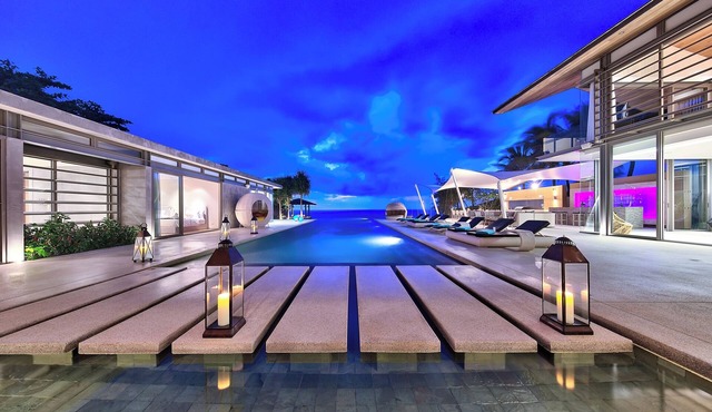 Luxury Thailand Beachfront Sava Villa 1 Villa Tievoli Chef, Staff included lth12