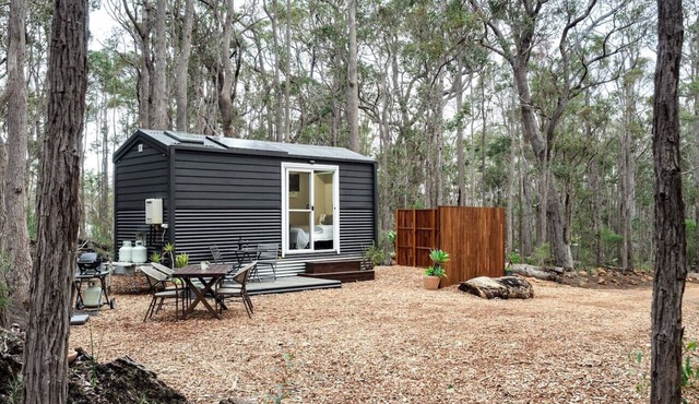 Luxury Tiny Home Forest Escape