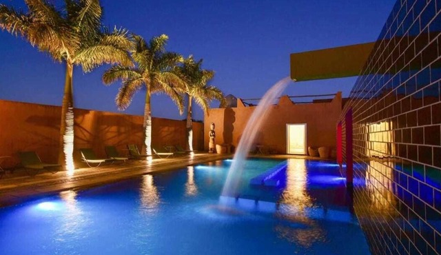 Luxury villa Marrakech Kasbah Art Deco