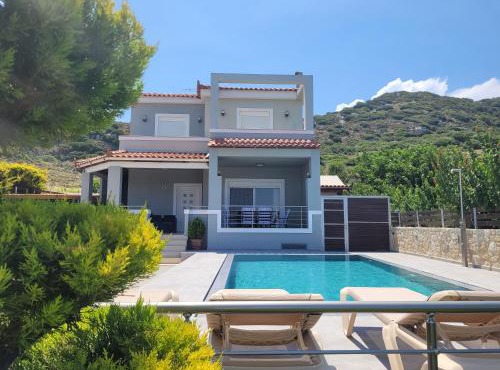 Luxury Villa Stironas private pool Central Crete