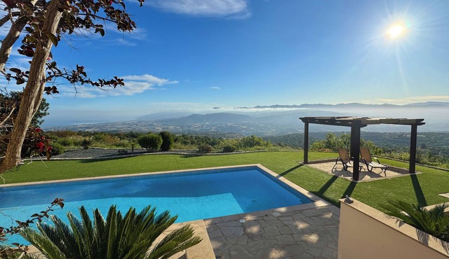 Luxury villa with breathtaking views