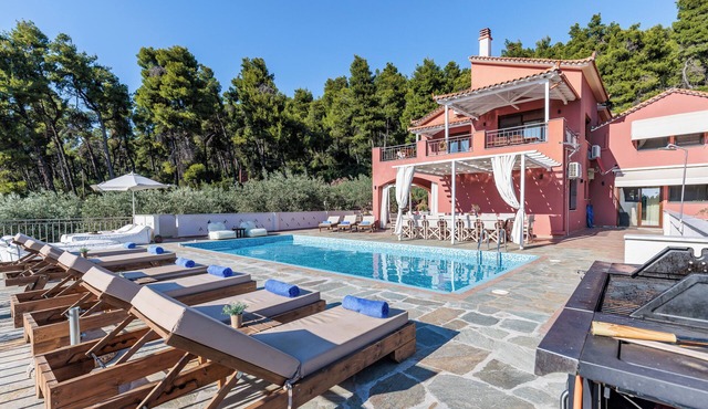 Luxury Villa with Private Pool in Skopelos,Spacious & Private, Amaryllis Kardous
