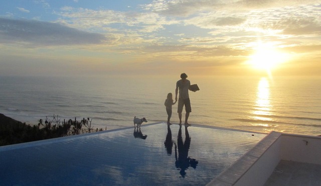 Luxury villa with private pool and sea views. Near Nazareth