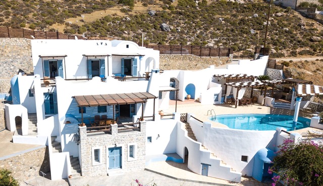 Luxury Waterfront Vacation Villa in Kalymnos, Greece with Private Pool