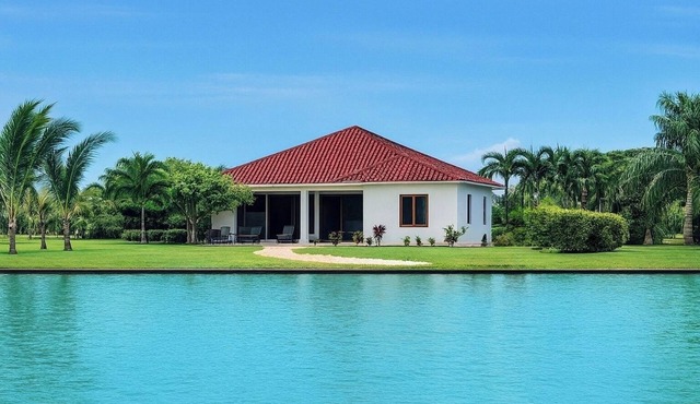 Luxury Waterfront Villa + Enclosed Butterfly Garden + Full Resort Access