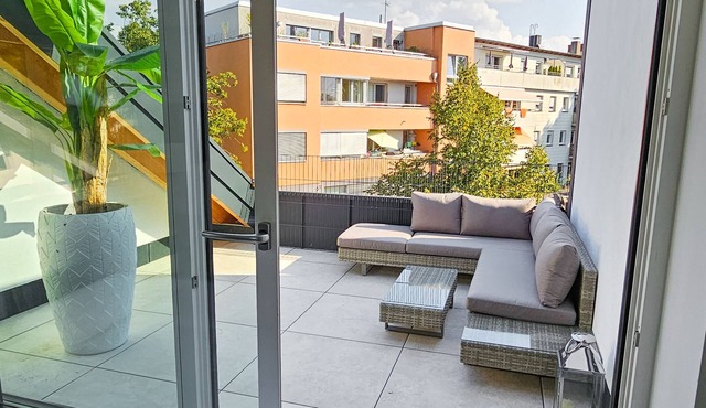 Luxus Dachgeschoss City Wohnung Neubau 80m²