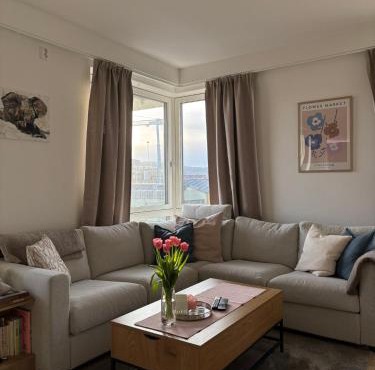 Lys og moderne 3-romsleilighet på Lilleby