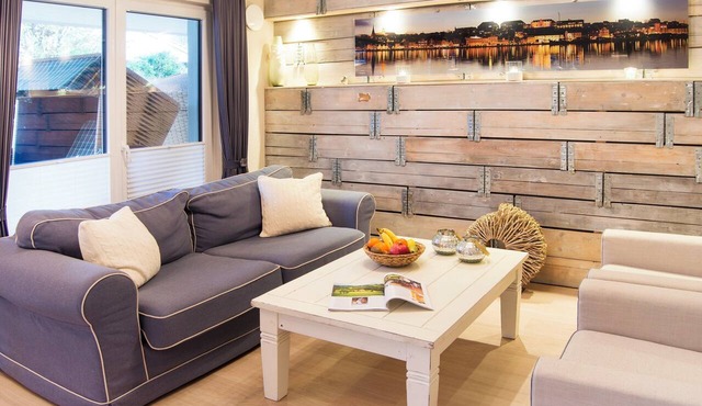 Möwennest - Parking space, terrace, washing machine,beach chair,garden furniture