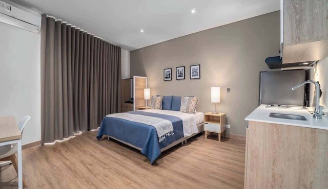 M301 - Studio with River View, A/C and Balcony