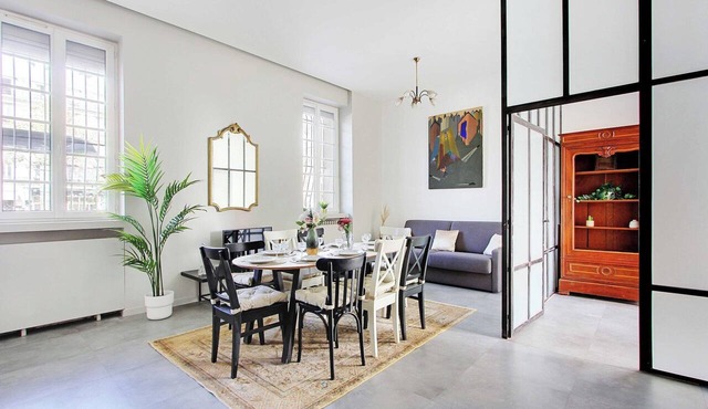 Magnificent apartment - 2BR/7P - Jardin Hérold