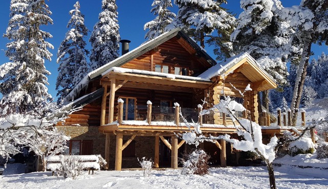 Magnificent Log Chalet with Sauna in Villard de Lans