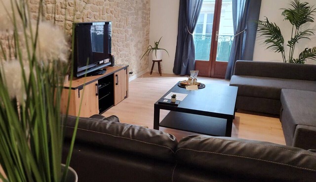 Magnificent Triplex, 5 mn from the Cathedral of Tours, refurbished