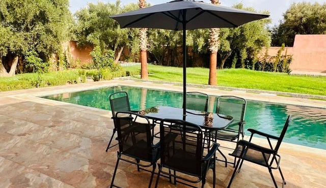 Magnificent villa in a beautiful, quiet village 35 minutes from Marrakech and 25 minutes from Ourika
