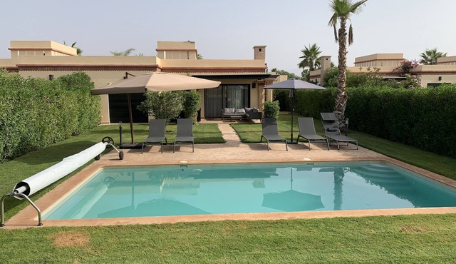 Magnificent Villa with heated swimming pool and fenced garden not overlooked