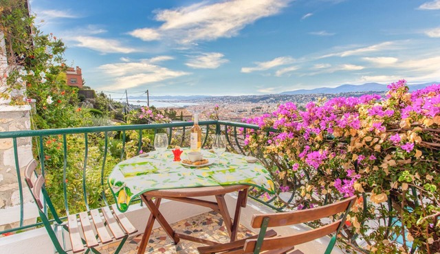 Magnificent villa with breathtaking views of Nice