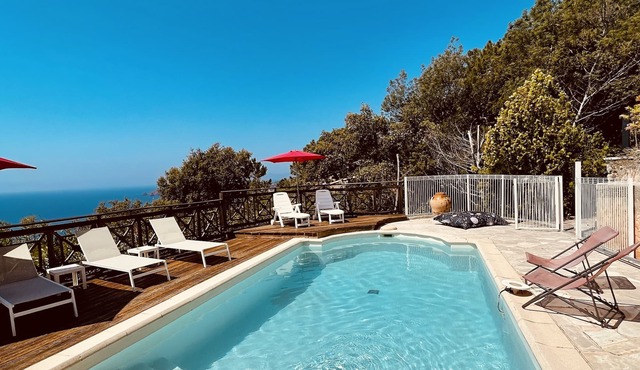 Magnifique Villa piscine climatisé vue mer Ref : Villa Eucalyptus