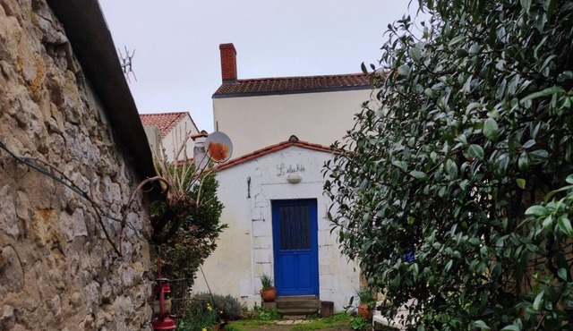 Maison Ancienne Avec 1 Chambre et son Petit Jardin, Plein Centre D'angles