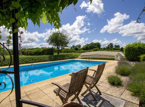 Maison campagnarde avec piscine et cheminée, Périgord Noir - FR-1-616-395