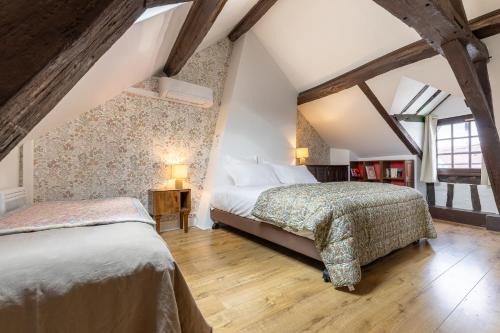 Maison climatisée - 2 chambres - 2 salles de bain - Moret, à 15 min de Fontainebleau