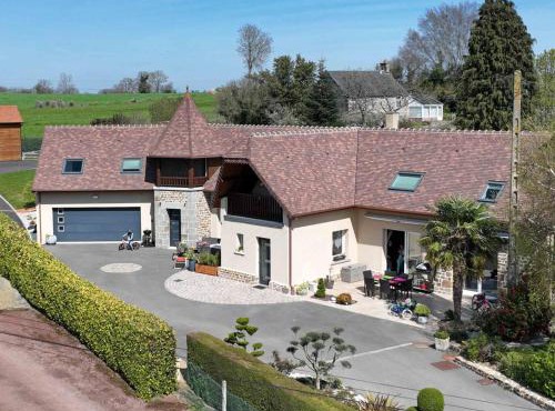 Maison confortable avec jardin fleuri et spa, proche de la Suisse Normande - FR-1-497-188