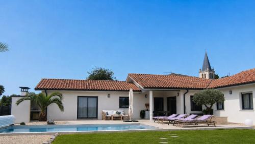 Maison d'hôte privative avec piscine pour 6 personnes